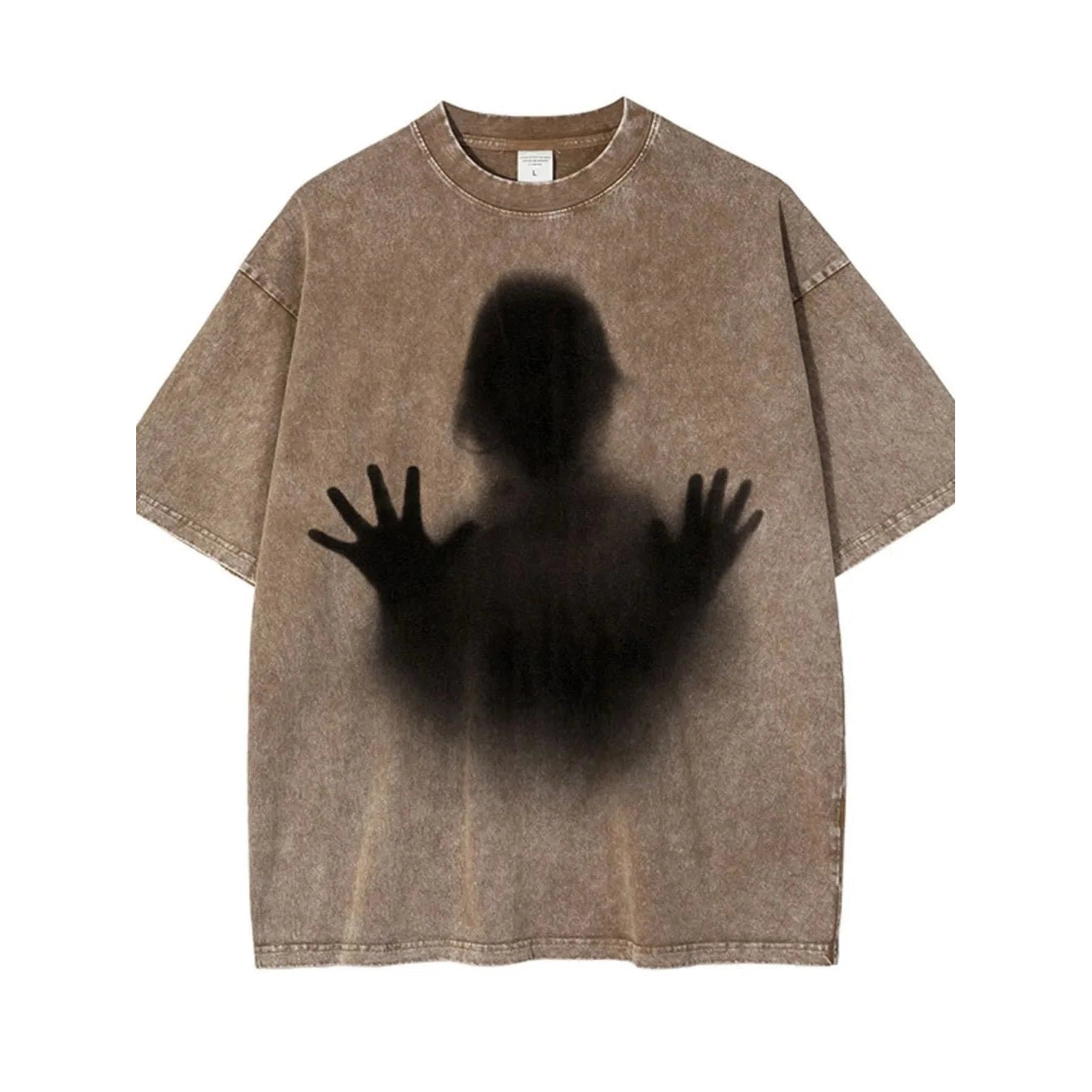 Graphic Round Neck Short Sleeve T-Shirt – Oversized Streetwear Tee - DYNIM