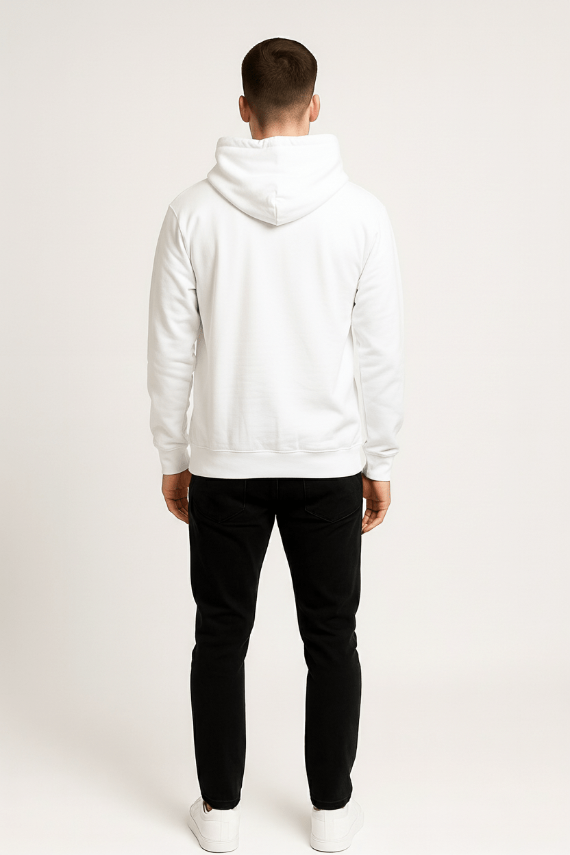 Heart Graphic Oversized Hoodie – Streetwear Pullover - DYNIM