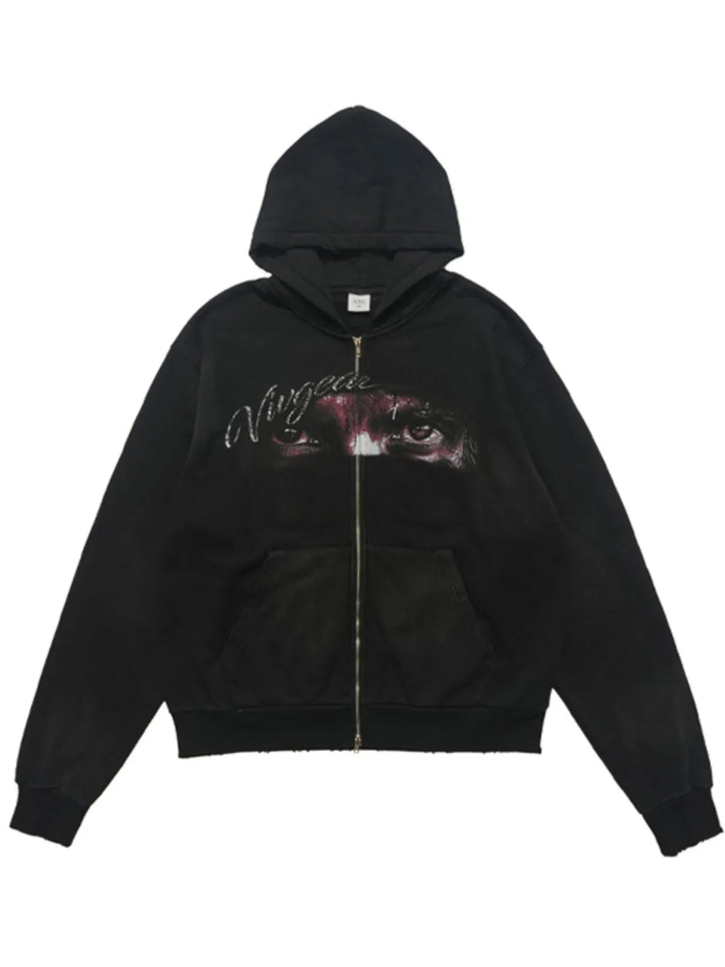 Men's Graphic Zip - Up Hoodie with Pockets - DYNIM
