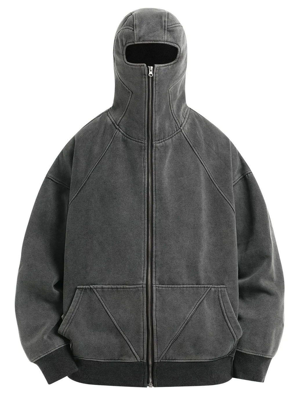 Men's Zip Up Long Sleeve Hoodie - DYNIM
