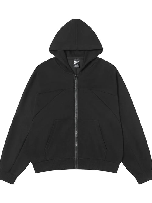 Men's Zip Up Long Sleeve Hoodie - DYNIM
