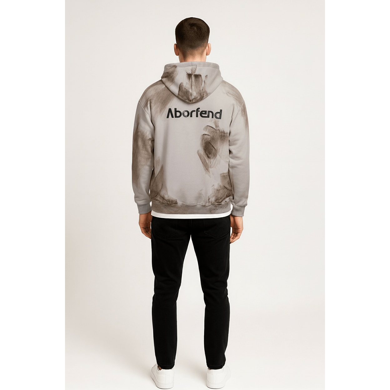 Oversized Tie - Dye Long Sleeve Hoodie – Vintage Streetwear Pullover - DYNIM