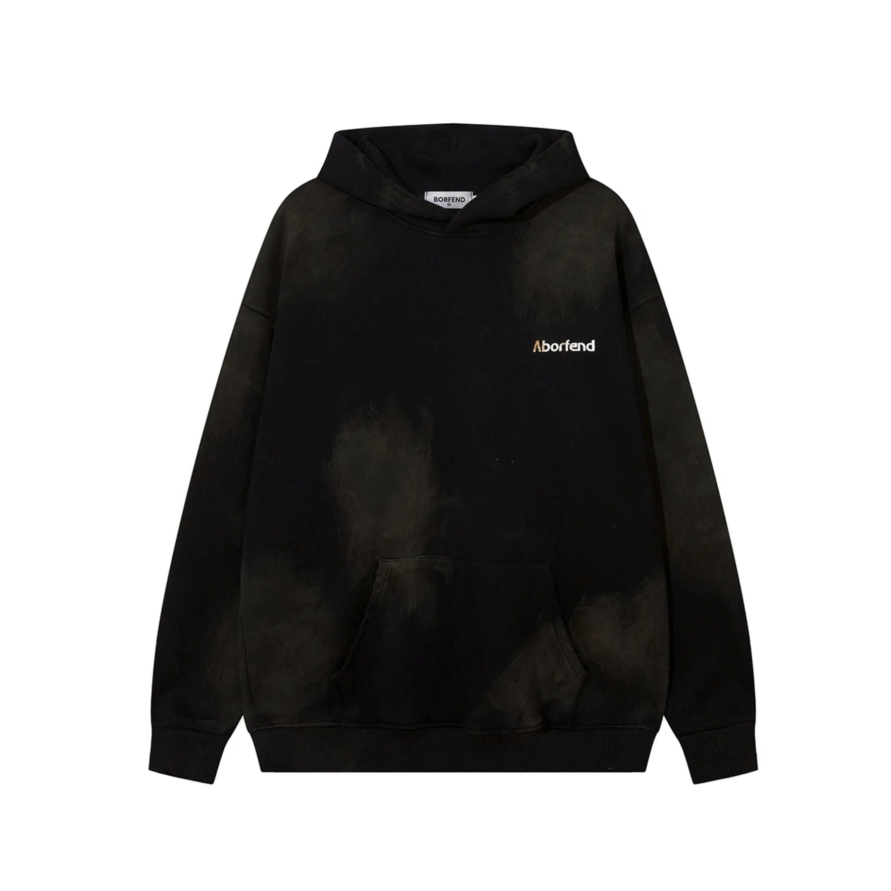Oversized Tie - Dye Long Sleeve Hoodie – Vintage Streetwear Pullover - DYNIM