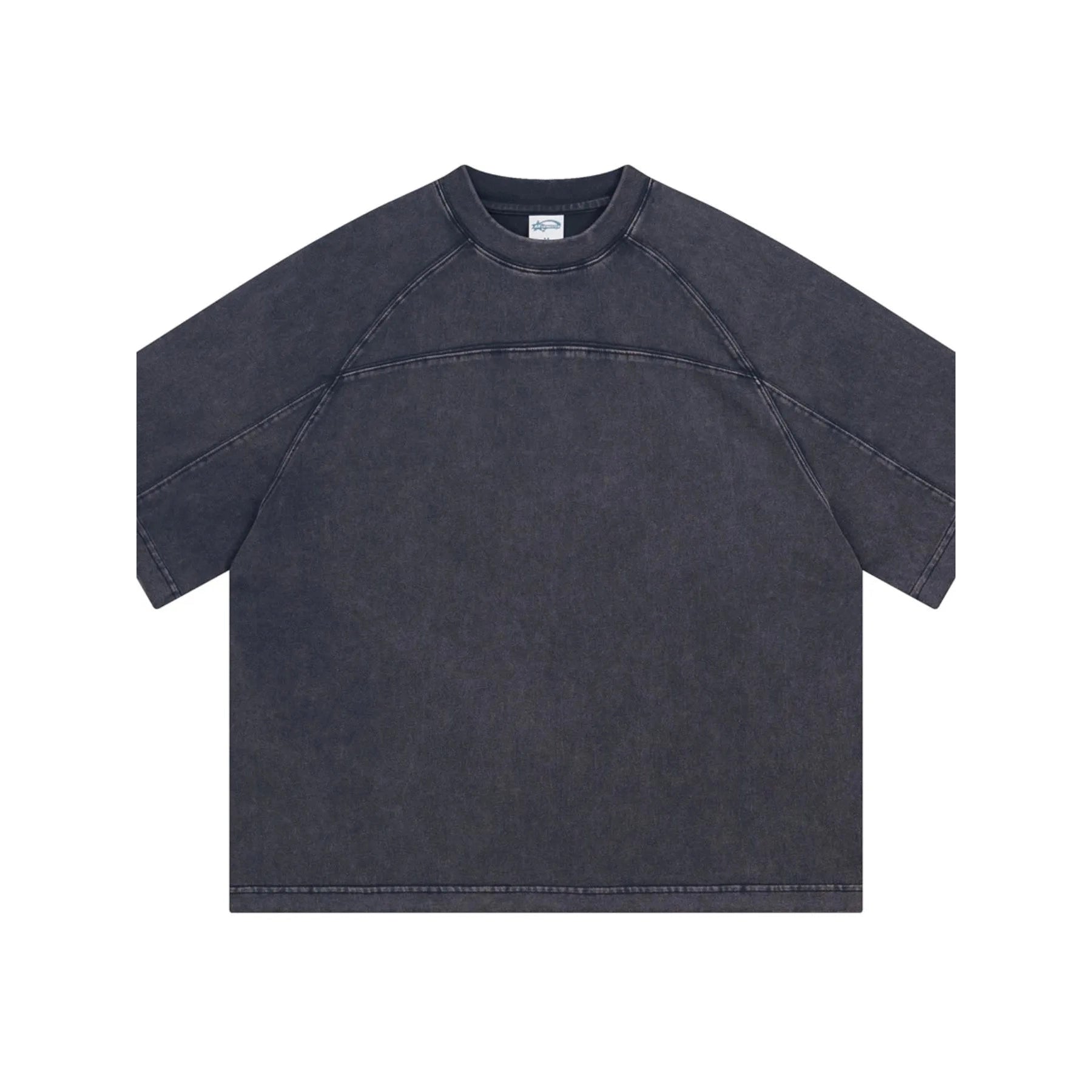 Round Neck Short Sleeve T-Shirt – Oversized Streetwear Tee - DYNIM
