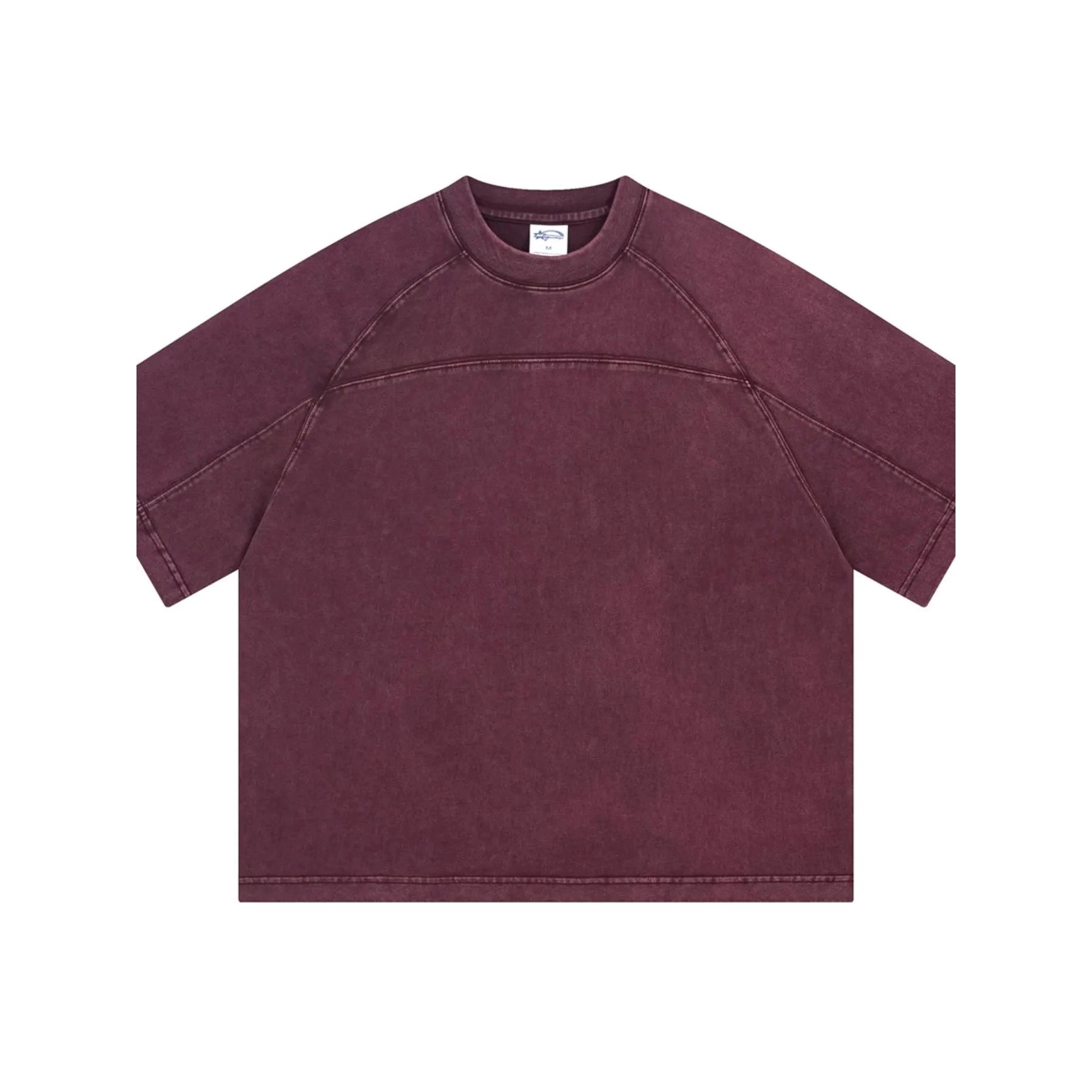 Round Neck Short Sleeve T-Shirt – Oversized Streetwear Tee - DYNIM